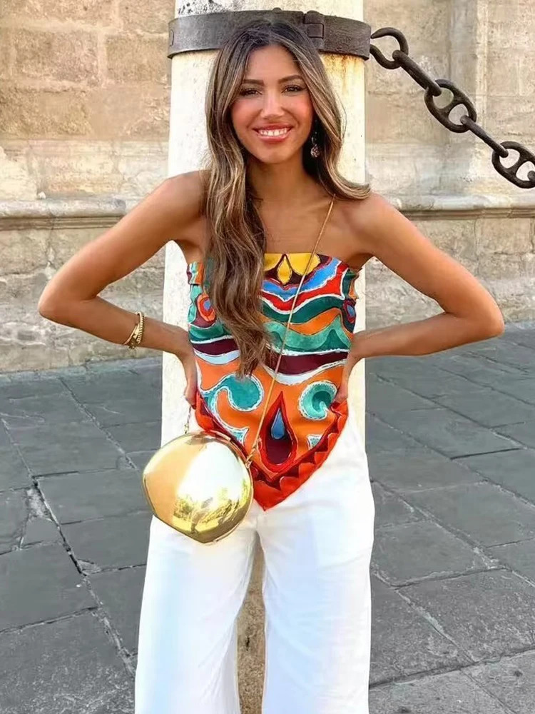 Vintage Women Loose Boho Two Piece Set Summer Fashion Ladies Vocation Satin Pant Sets Chic Female Trouser Suit Outfits 250118