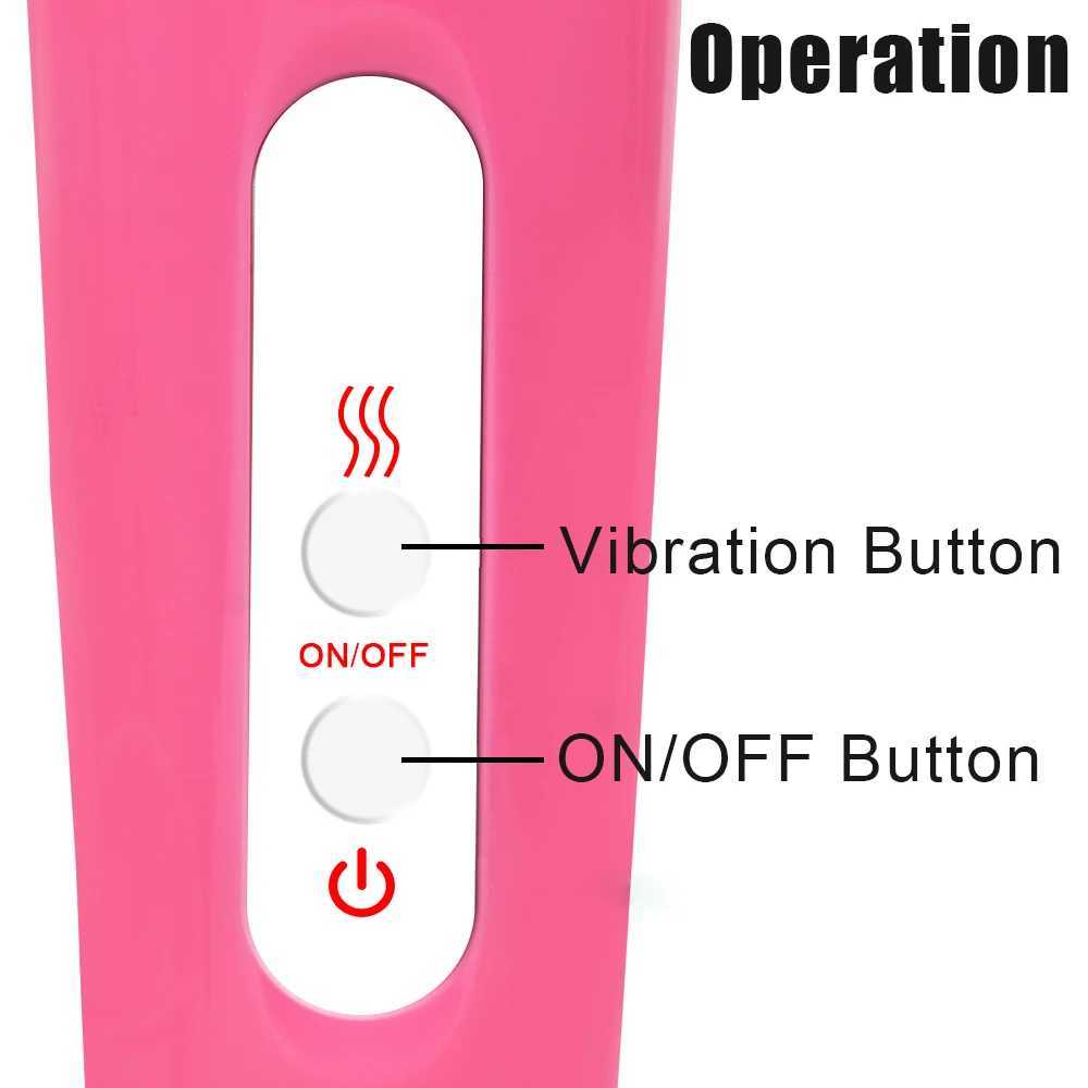 IKOKY Big Size G Spot Massage Clitoris Stimulator Sex Toys for Women AV Rod Stick Sex Products Magic Wand Massager Vibrator W250117