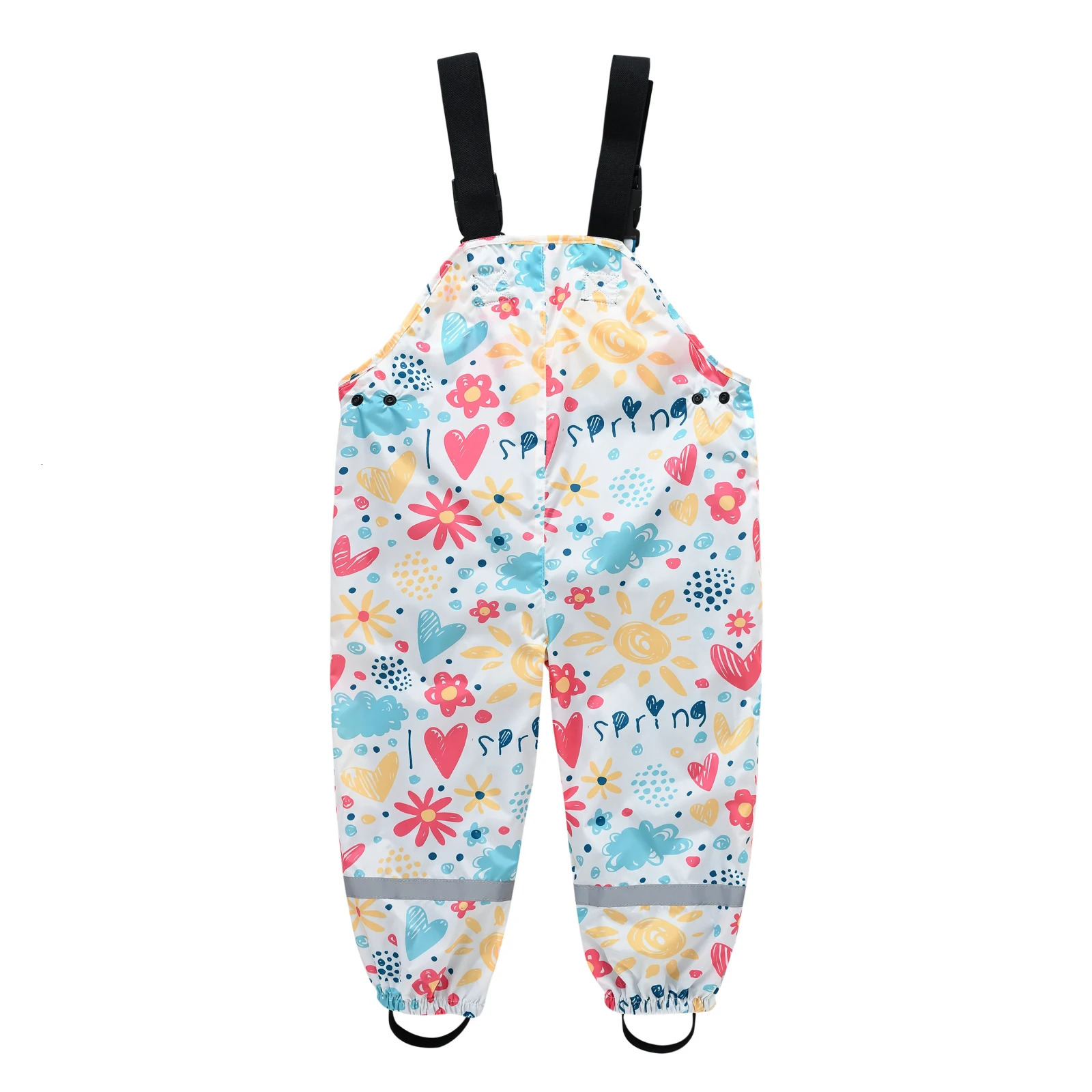 Cute Stylish boys and girls Star Graphic Overalls The Perfect Casual Jumpsuit Rain Pants for Kids! 250117