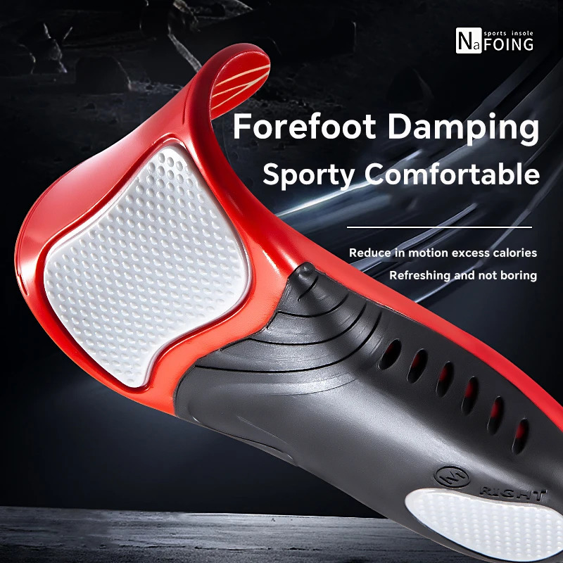 1 Pair Premium Insoles for Feet PU Gel Shock Absorption Breathable Comfortable Lightweight Sweat Absorbing Shoes Pads 250121