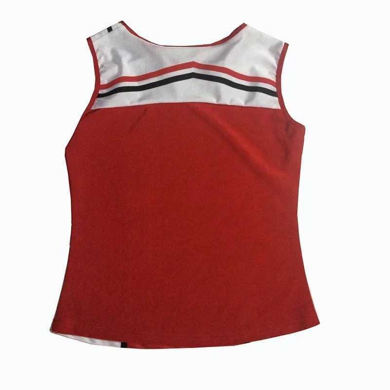 Girl Cheerleader Costume Glee Style Cheerleading Varsity Cheerleader Costume Fancy Dress Uniform High school Glee Club ClothingW250121