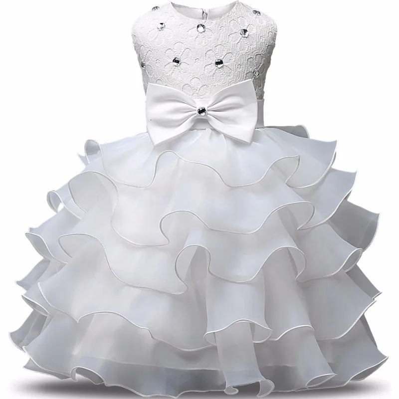 born Girl Christening Dress Baby Girls First Birthday Party Infant Baptism Costume Kids Dresses For Clothes 24M 250117