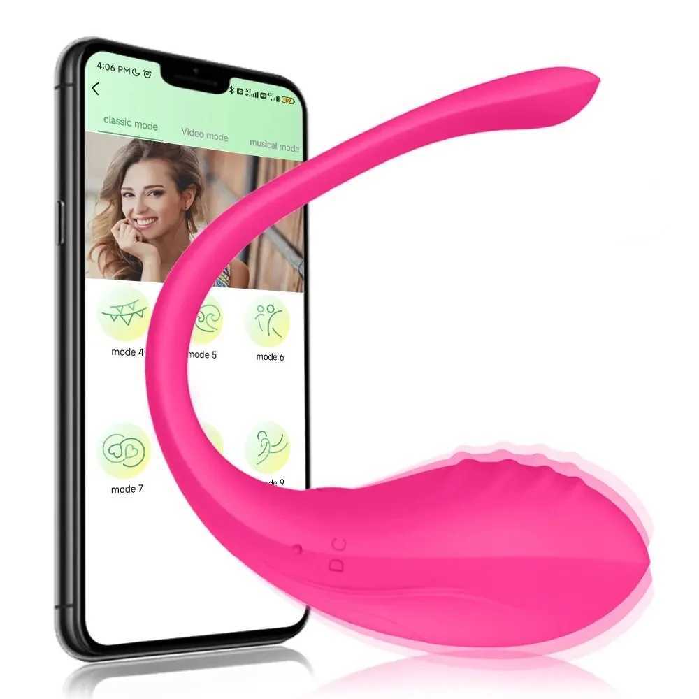 G-spot fake penis vibrator wireless Bluetooth application controls wearing vibrating egg vibrator female clicks vibrating underwear sex toy W250117