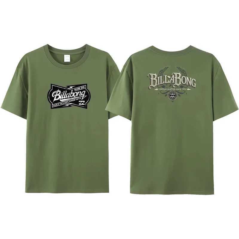Wave new summer Billa tee Bong mens casual T-shirt 00% cotton double sided best popular top tees W250117