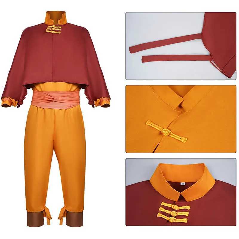 Aang Cosplay Costume 2024 Editio Avatar The Last Airbender Role Play for Halloween Anime Comic Con Avatar Outfits W250117