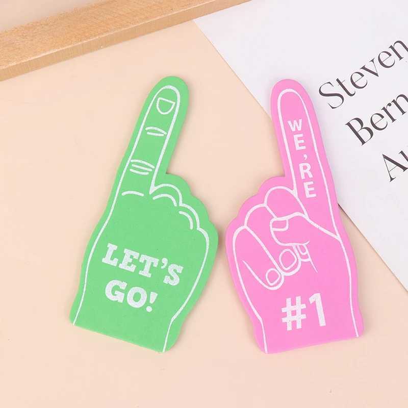 Finger Foams Sports Cheerleading Party Hand Props Noise Makers Props Giant Hands Sports Favors Cheering Palm Party PropsW250121