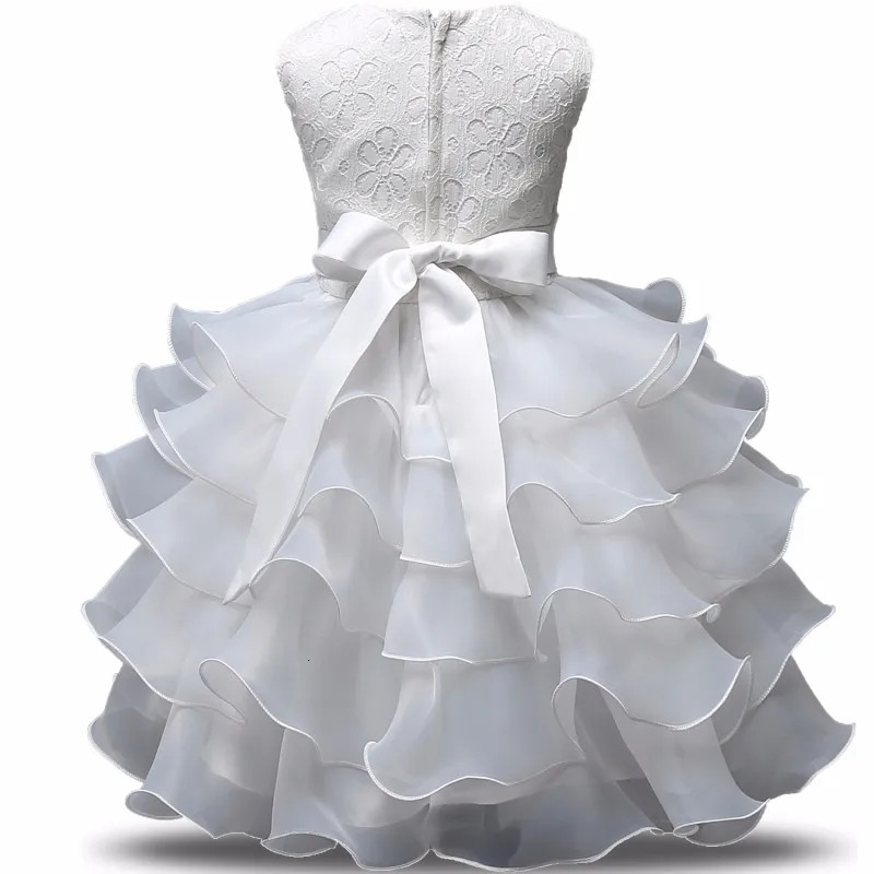 born Girl Christening Dress Baby Girls First Birthday Party Infant Baptism Costume Kids Dresses For Clothes 24M 250117