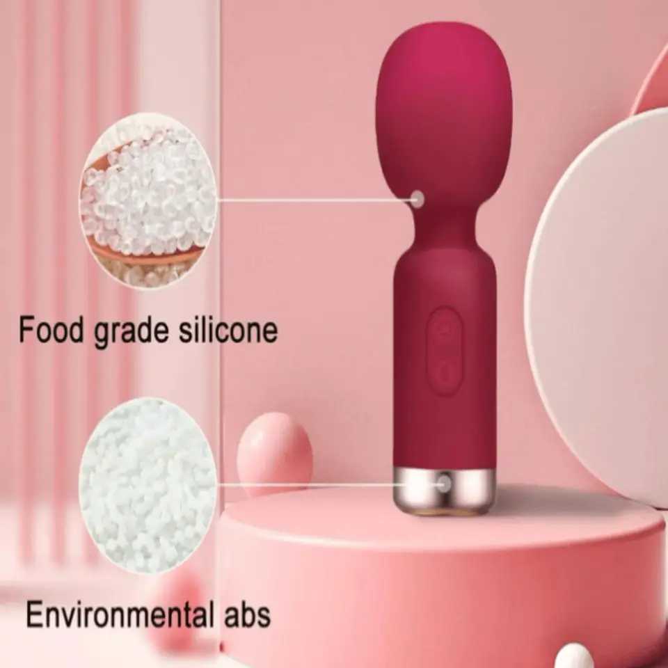 Mini Av dildo vibrator 10 powerful vibrator G-Spot vaginal massager sex toy W250117