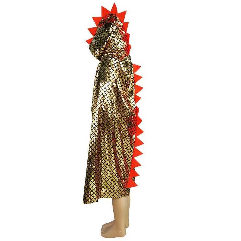 Dinosaur Horn Halloween cosplay costume hooded costume childrens wizard and girl witch cosplay childrens costume Halloween party costume W250117