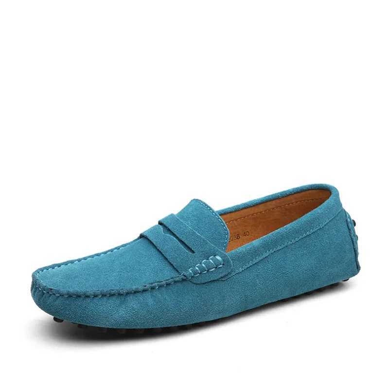 2022 New Fi Men Casual Shoes Brand Leather Men Loafers Slip Mens Flats Male Driving Shoes Sneakers SneakerXJ250118