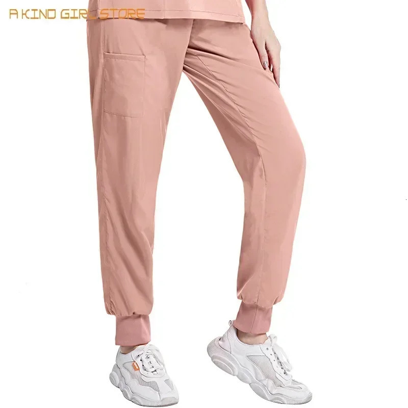 Uniforms Scrub Set Nurse Beauty Salon Workwear Clinical Scrubs Top Pant Spa Doctor Nursing Tunic Suit 250121