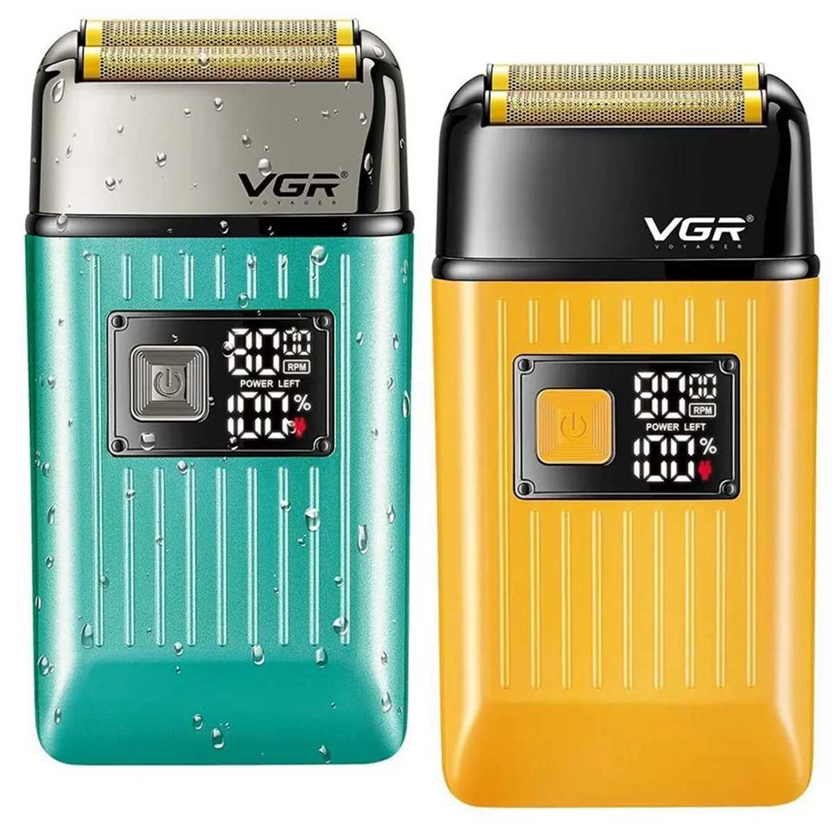 Original VGR rechargeable electric shaver for mens hair and beard electric shaver washable bald shaverW250117