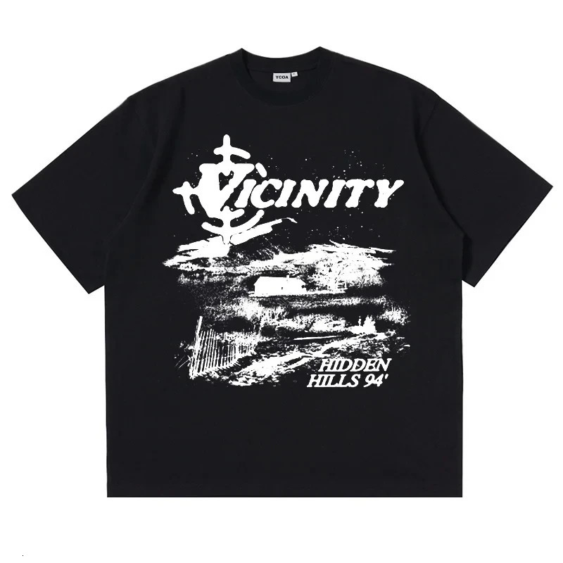 Korean Fashion Mens TShirts Oversized Cotton Vintage Graphic Y2k Tops Streetwear Short Sleeve Tees Harajuku Aesthetic Clothing 250122