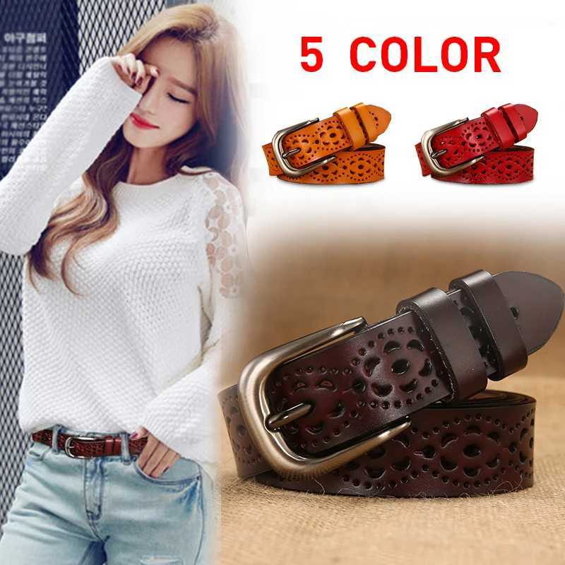 2013 New Womens Needle Buckle Belt 5-Color Cutting Fashion Womens Strap W250120