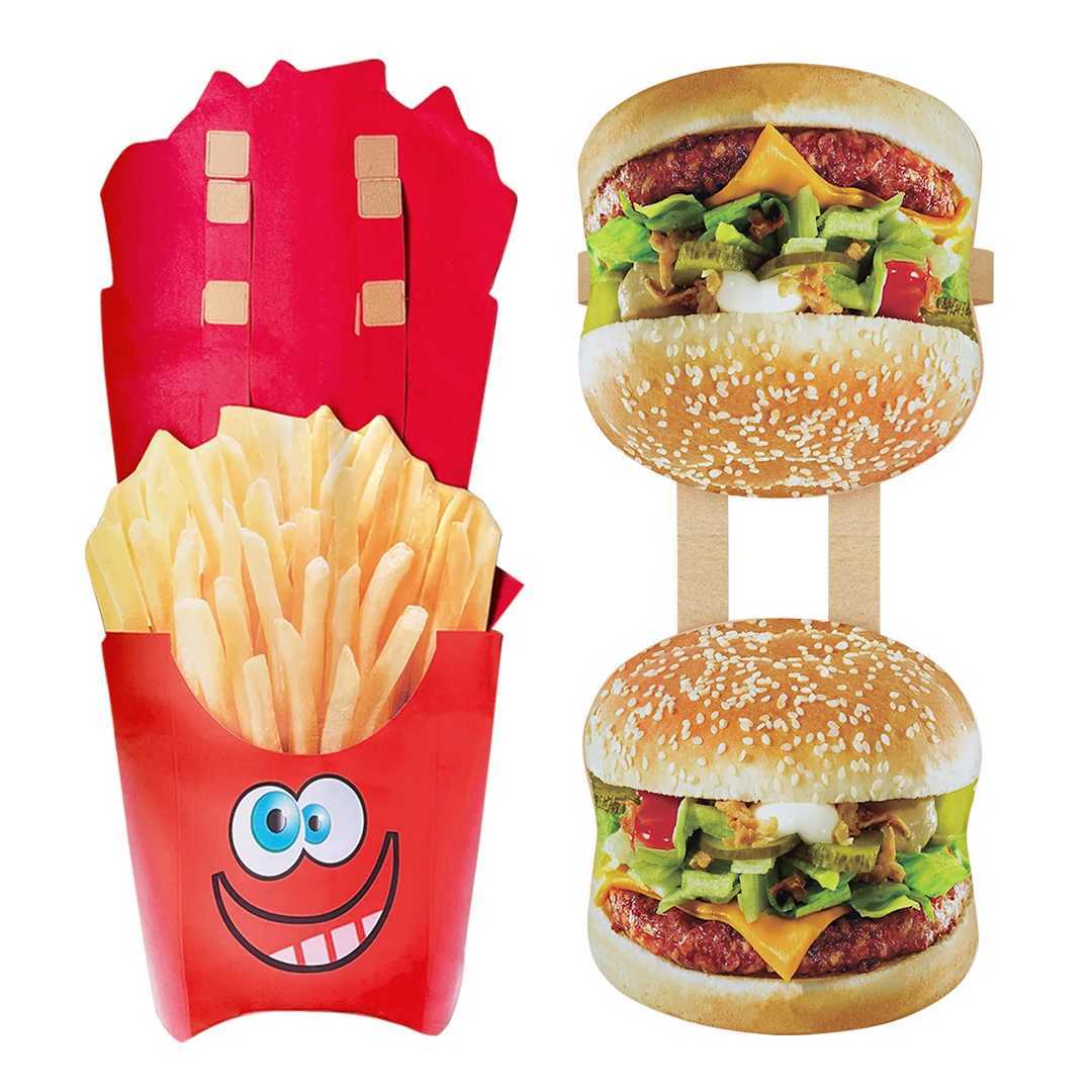 Halloween Costume Children Hamburg Costume French Fries Costume (Single piece) W250117