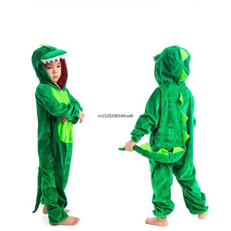 Cute Kids Animal Dinosaur Cooking Costume Cosplay Boys Child Green Black Kindergarten School Party Student Game Role Play Suit W250117