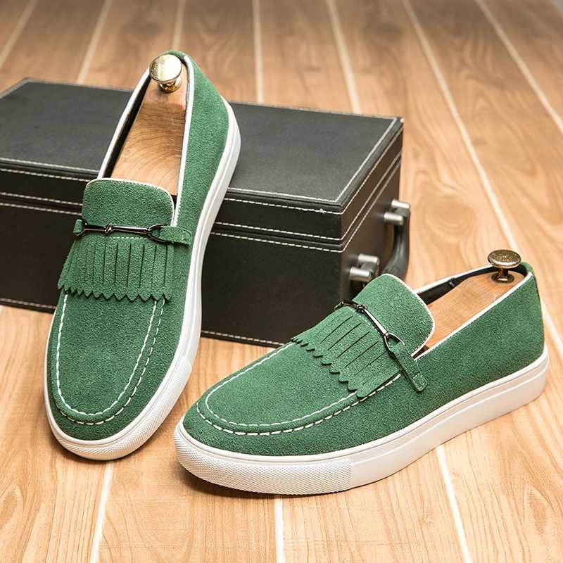 Elegantes Mens Loafers Spring Summer Comfy Drive Shoes New Fi Men Boat Casual Shoes Classic Brand Leather Male Dress FlatsXJ250118