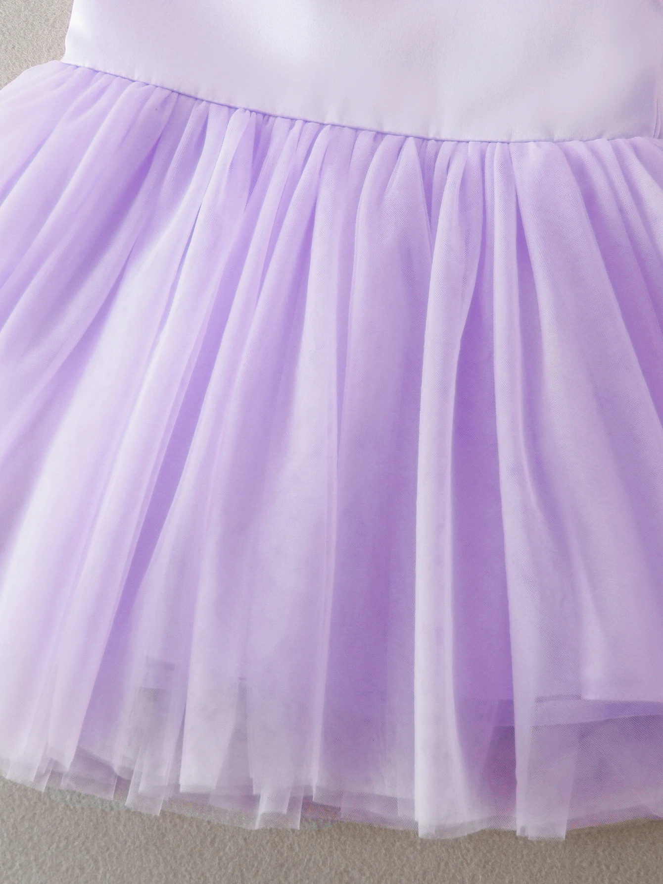 Cute Baby Girls High Quality Satin Fashion Fancy Bow Beautiful Flower Baby Girl Dress Party 250120