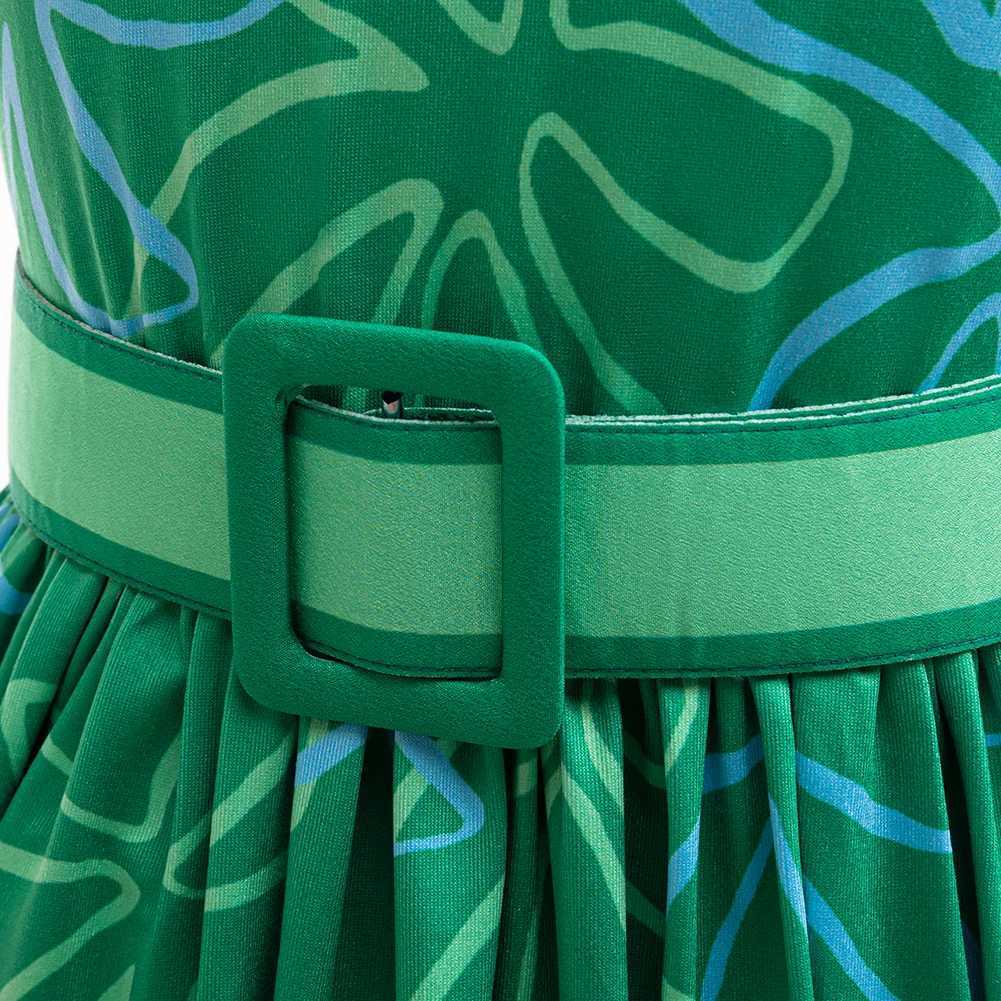 Girl disgusting from inside out cosplay costume birthday party dress up childrens Halloween cosplay costume carnival costume W250117