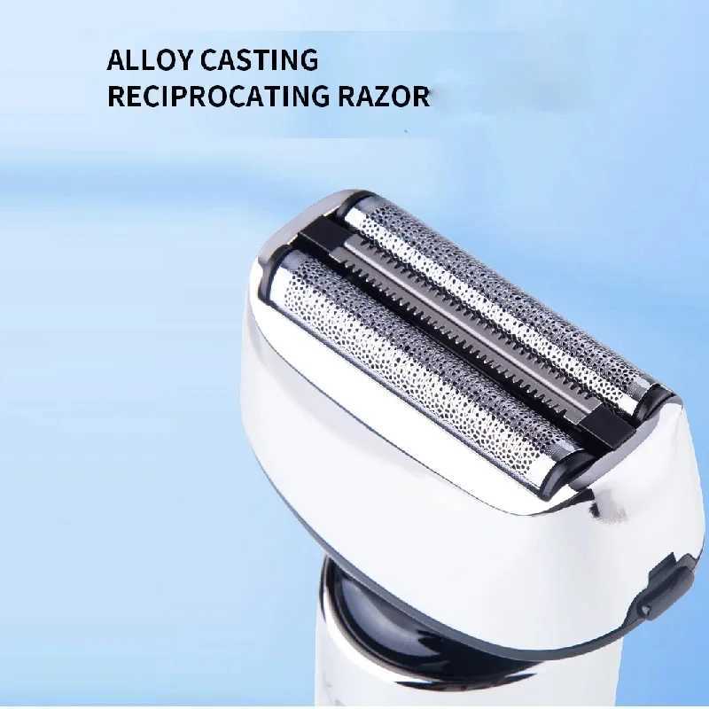 Kemei Professional Mens Shaver Washable Electric Shaver Beard Rechargeable Electric Shaver Wet Dry Head ShaverW250117
