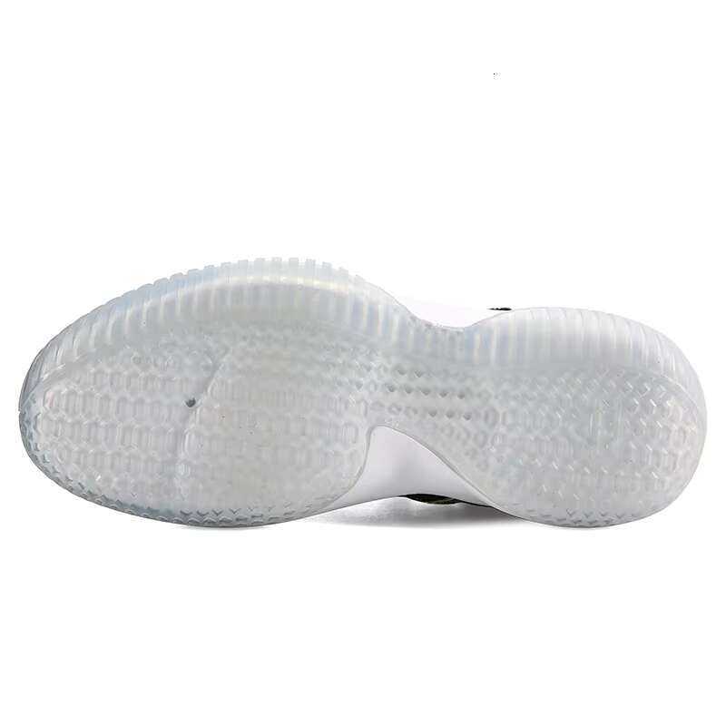 PEAK Men's Court Anti-slip Rebound Basketball Sneakers Light Sports Shoes Breathable Lace-up High Top Gym Boots