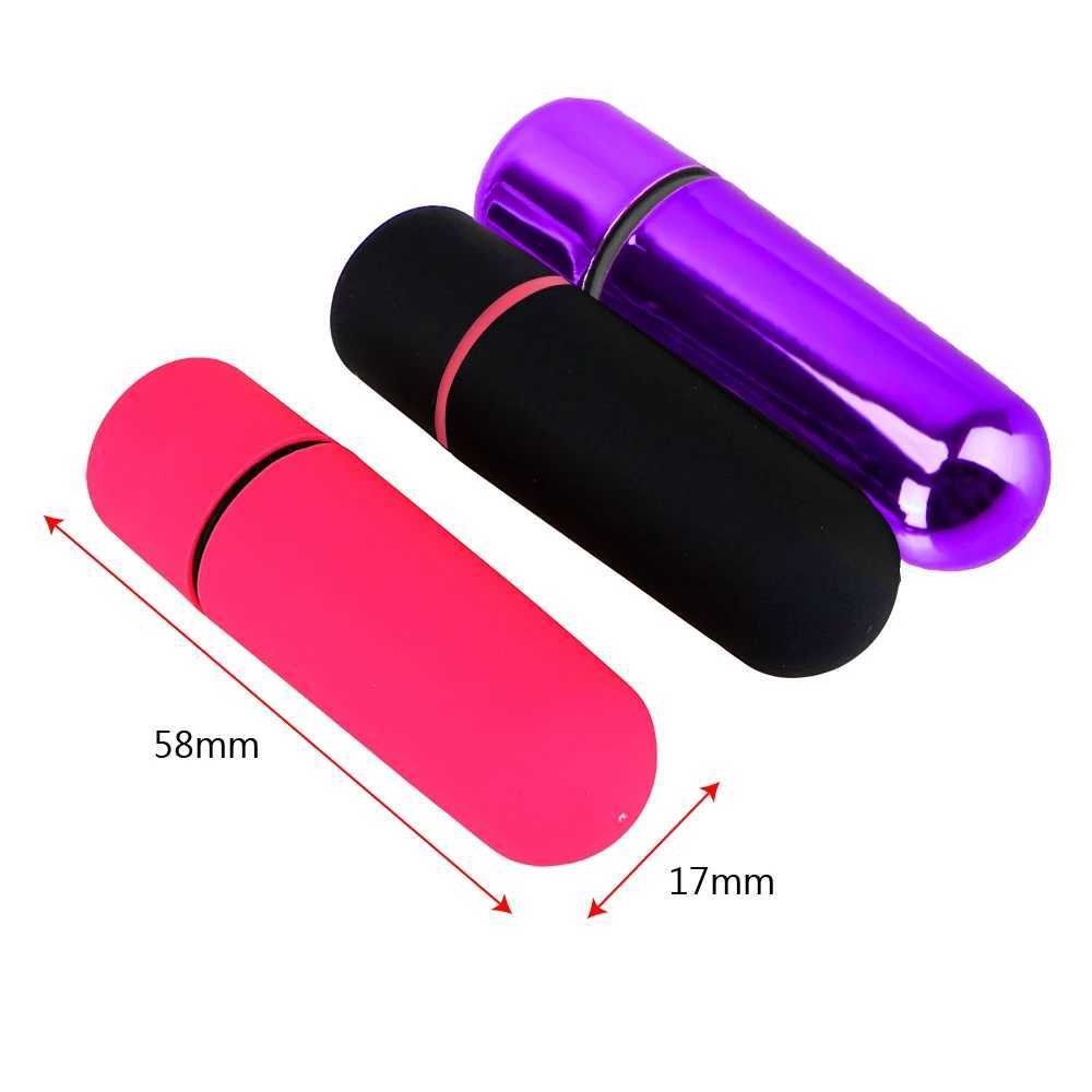 58mm Bullet Vibrators For Women Clitoris Nipple Stimulator Vaginal Anal Toys Female Masturbator Erotic Goods Sex Products Pocket W250117