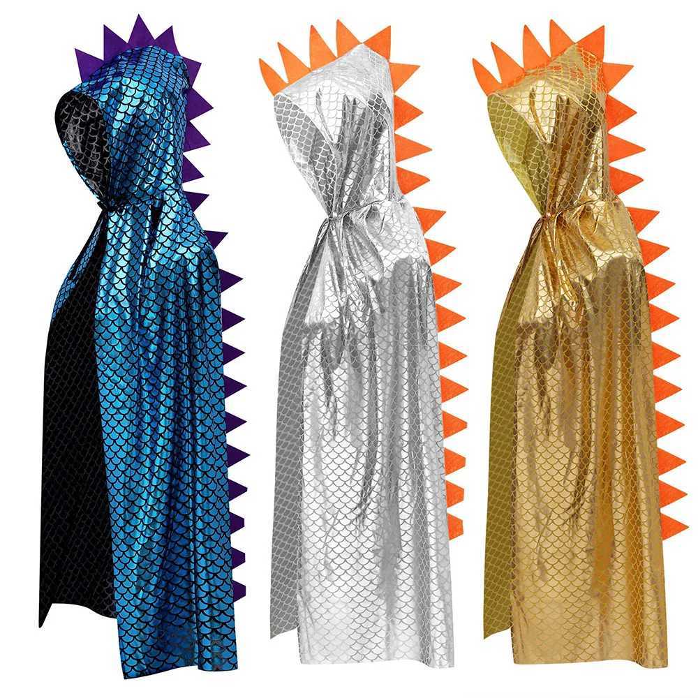 Dinosaur Horn Halloween cosplay costume hooded costume childrens wizard and girl witch cosplay childrens costume Halloween party costume W250117