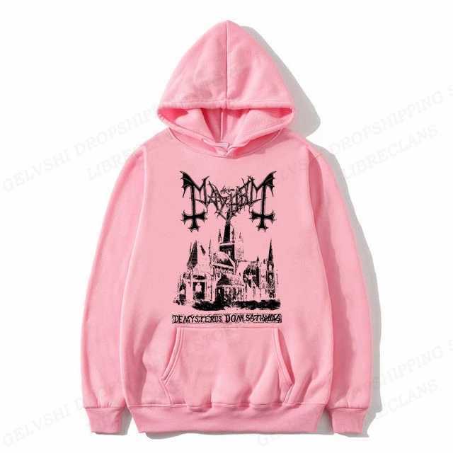 Mayhem Deathcrush Mens Fashion Hoodie Hip Hop Hoodie Mens Coat Mens Sweater Y2K Costume Rap Singer W250117