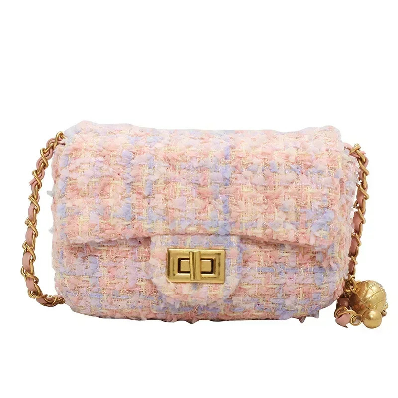 High-looking Fashionable Womens Bags Chain Small Bags Crossbody Bags High-end Handbags Exquisite Gifts 250121