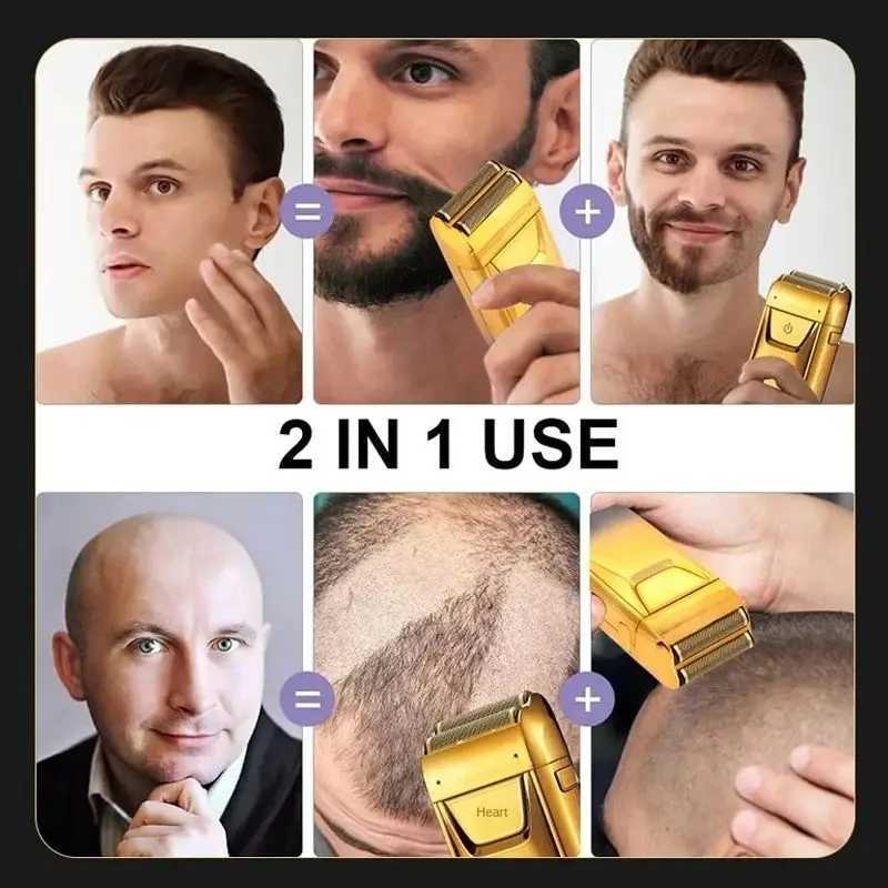 Multi-functional Mens Electric Shaver Household Outdoor Travel Essential Powerful Shaver Electric Shaver Rechargeable WaterprooW250117