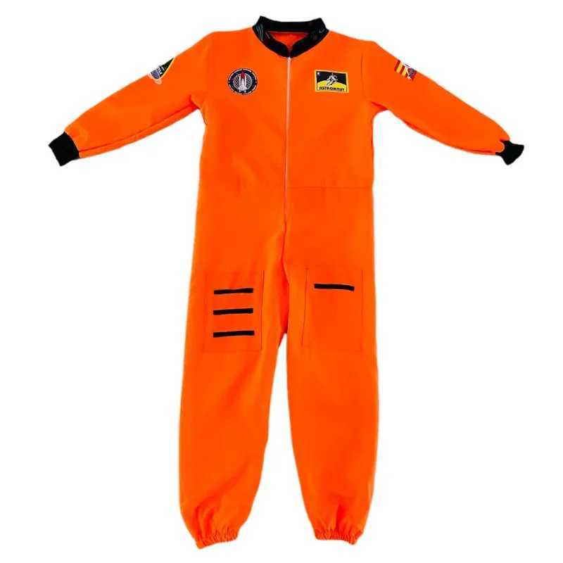 Astronaut Costume for Jumpsuit Role Play Astronaut Space Suit Halloween White Cosplay W250117