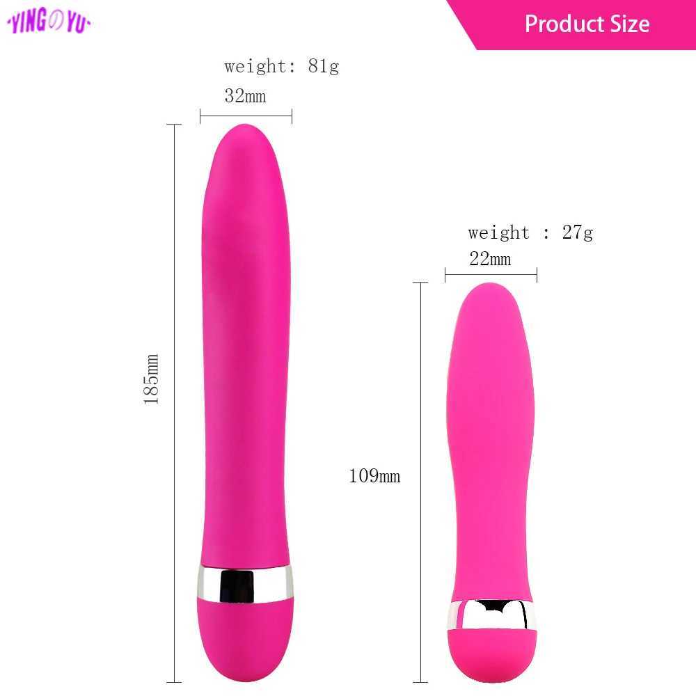 Hot Sale Dildo Vibrator AV Stick G Spot Massage Anal Beads Butt Plug Adult Games Erotic Sex Toys for Women Lesbian Masturbator W250117