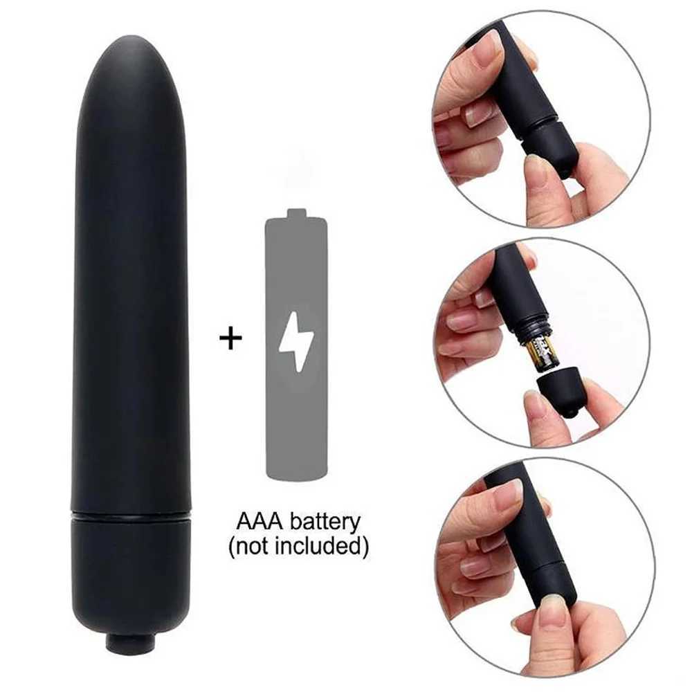 10 Climax Speed Modes Vibrate For Women Mini Bullet Vibrator Female Dildo Clitoris Stimulator Sex Toys Adults W250117