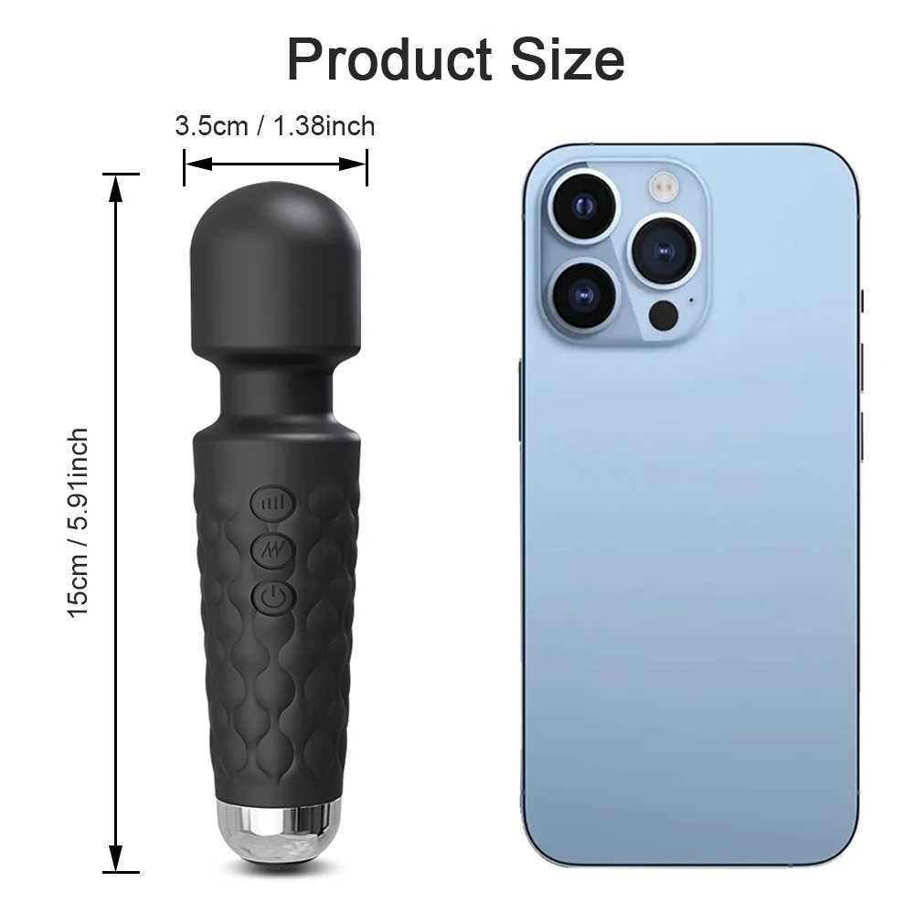 Mini 10 Speed AV Vibrators Magic Wand Vibrators Clitoral Stimulators Vaginal G-spot Massagers Womens Masturbators Sex Toys W250117