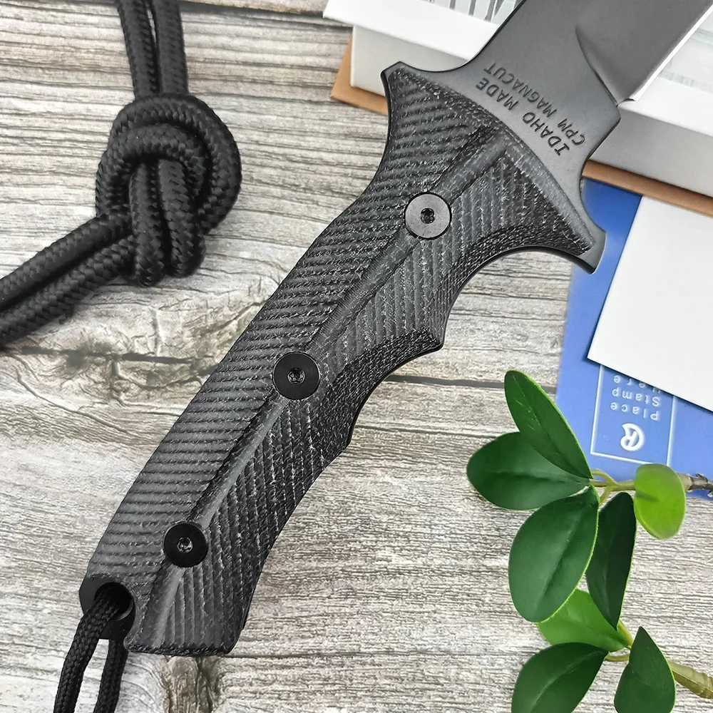 Green beret G10 manual hunting fixed blade tactical cam practical outdoor wild survival knife W250120