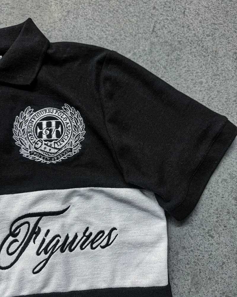 American Gothic Harajuku Alphabet embroidery design Polo shirt men clothing Y2k street fashion vintage shirt new trend lapel top W250117