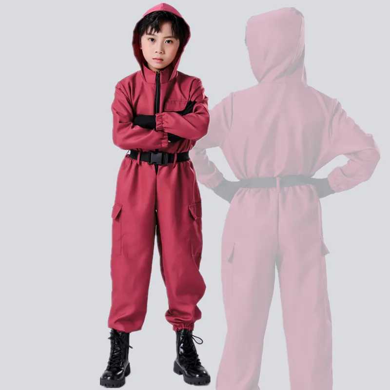 Halloween Paper Note House Cosplay Game Clothes Adult and Children Role Play Clown Onesie Performance Costumes W250117