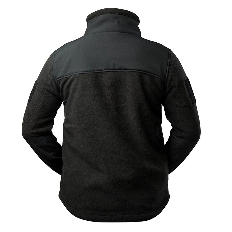 Tactical Military Fleece Jacket Army Combat Windbreaker Outdoor Multi Pockets Windproof Working Uniform Autumn Spring Outwear 250122