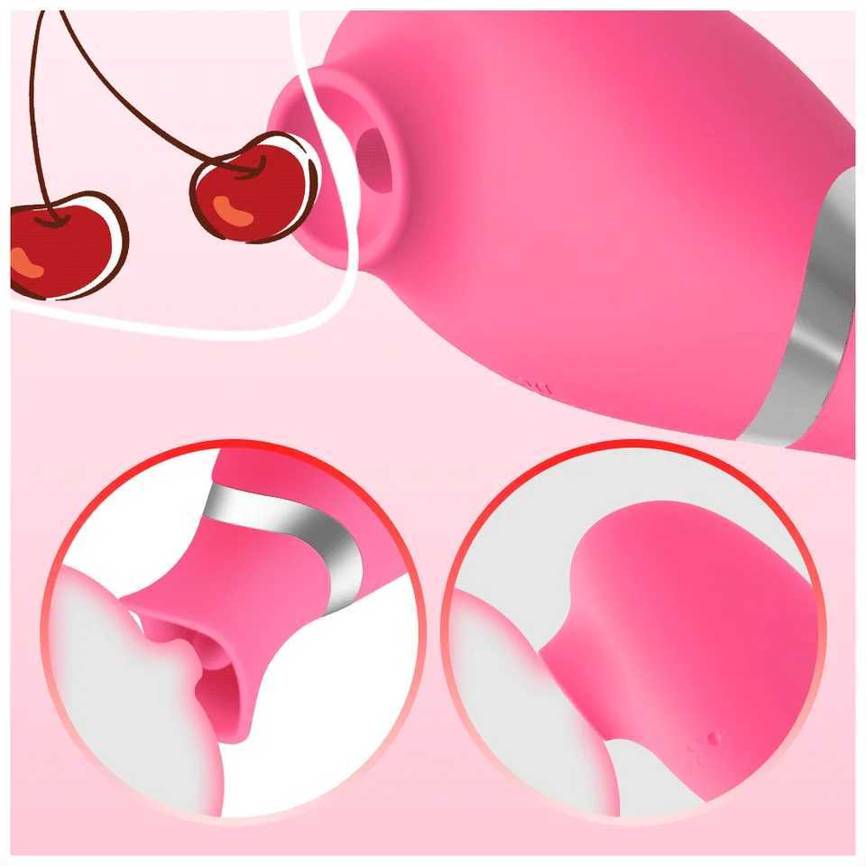 Tongue Licking Clitoris Sucker Vibrator for Women G Spot Stimulator Rechargeable Sex Toy Female Masturbator Adult Supplies 18+ W250117