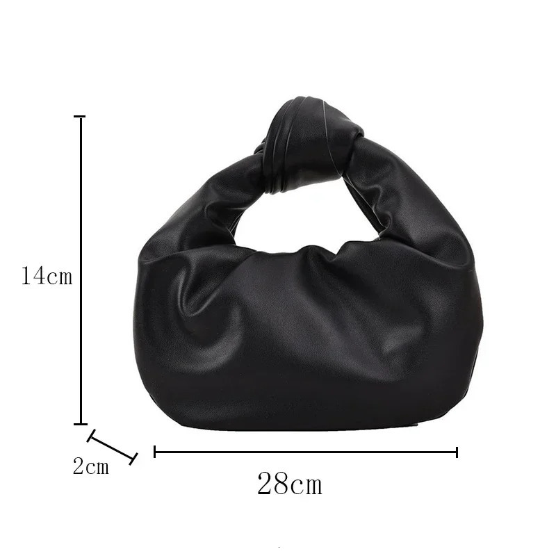 INS womens small handbag shoulder bag party clutch bag womens Pu leather messenger bag fashionable pleated cross body bag 250109