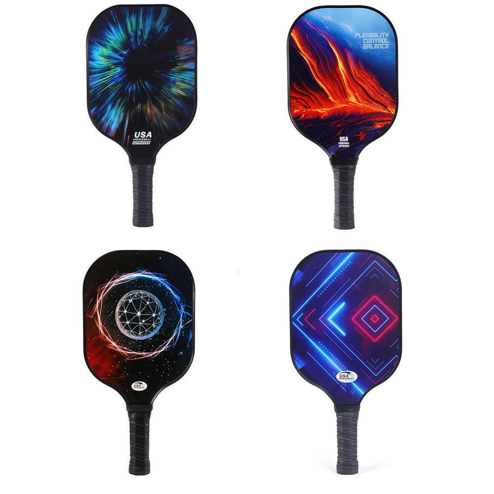 Fiberglass Cold Pressed Integrated Pickup Racket Yiwu Pickleball Compeon Gift