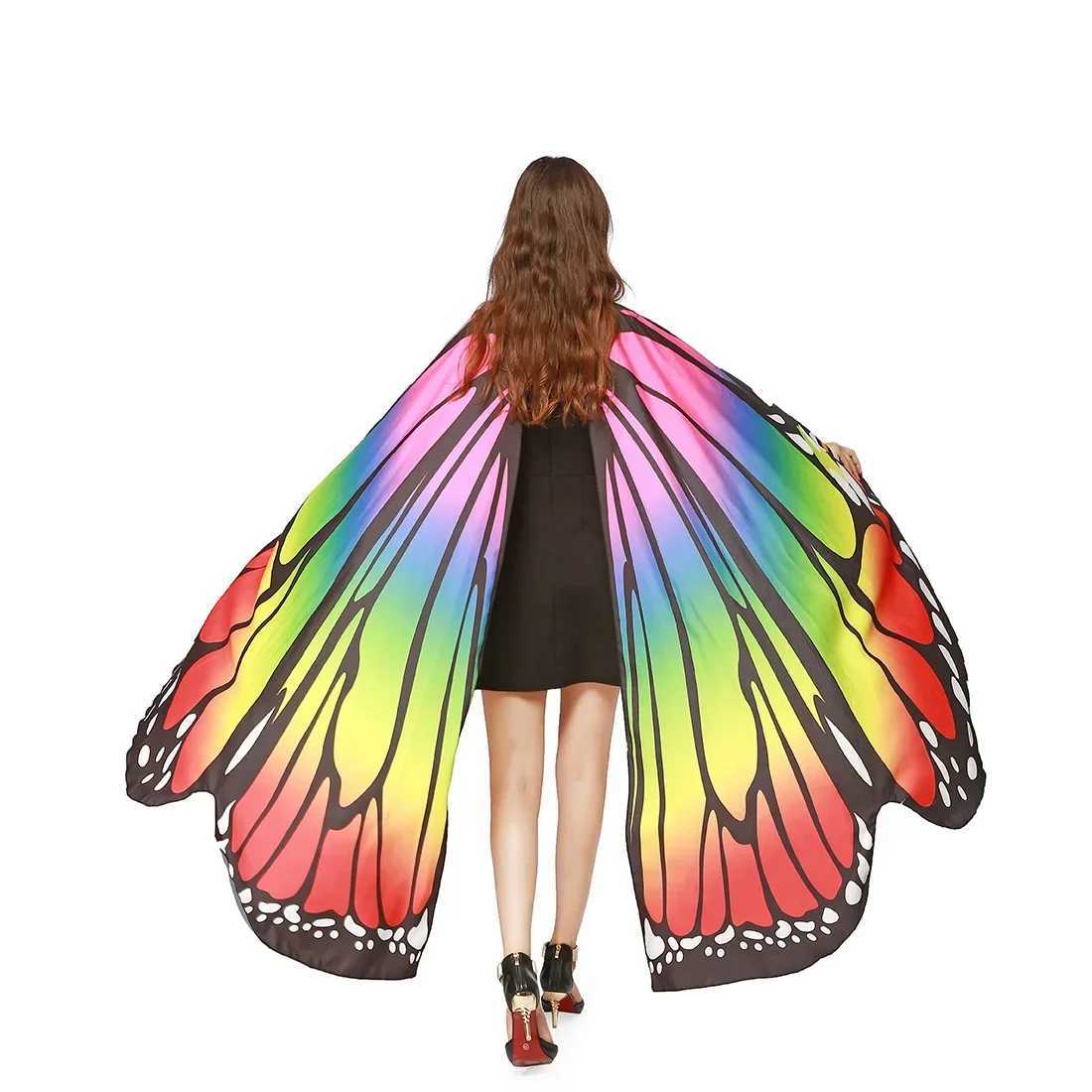 anime Butterfly Wings for children Women Halloween Costume Adult Costume Cosplay Woman Cape Butterfly Costume cosplay costumes W250117