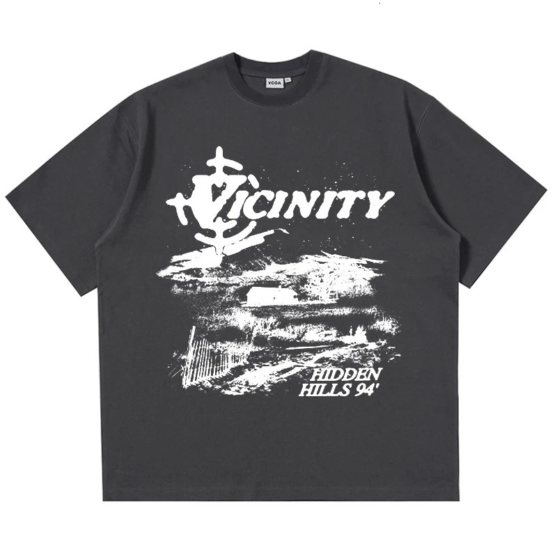 Korean Fashion Mens TShirts Oversized Cotton Vintage Graphic Y2k Tops Streetwear Short Sleeve Tees Harajuku Aesthetic Clothing 250122