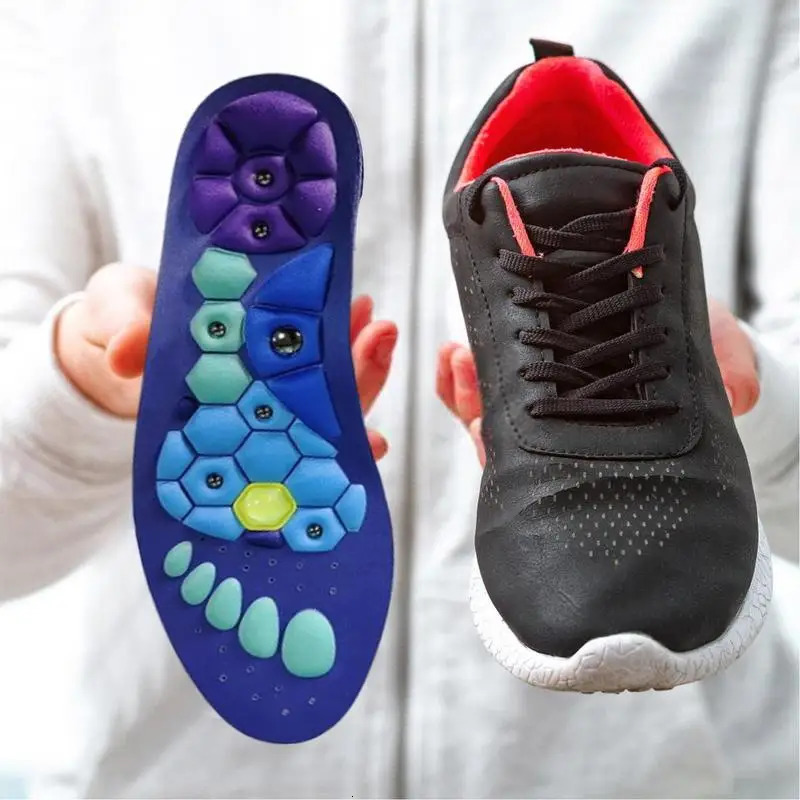 2pcs Magnetic Insoles Massage Shoe Inserts Massage Insoles Footwear Insoles For Men Women Breathable Orthopedic Shoe Inserts 250120