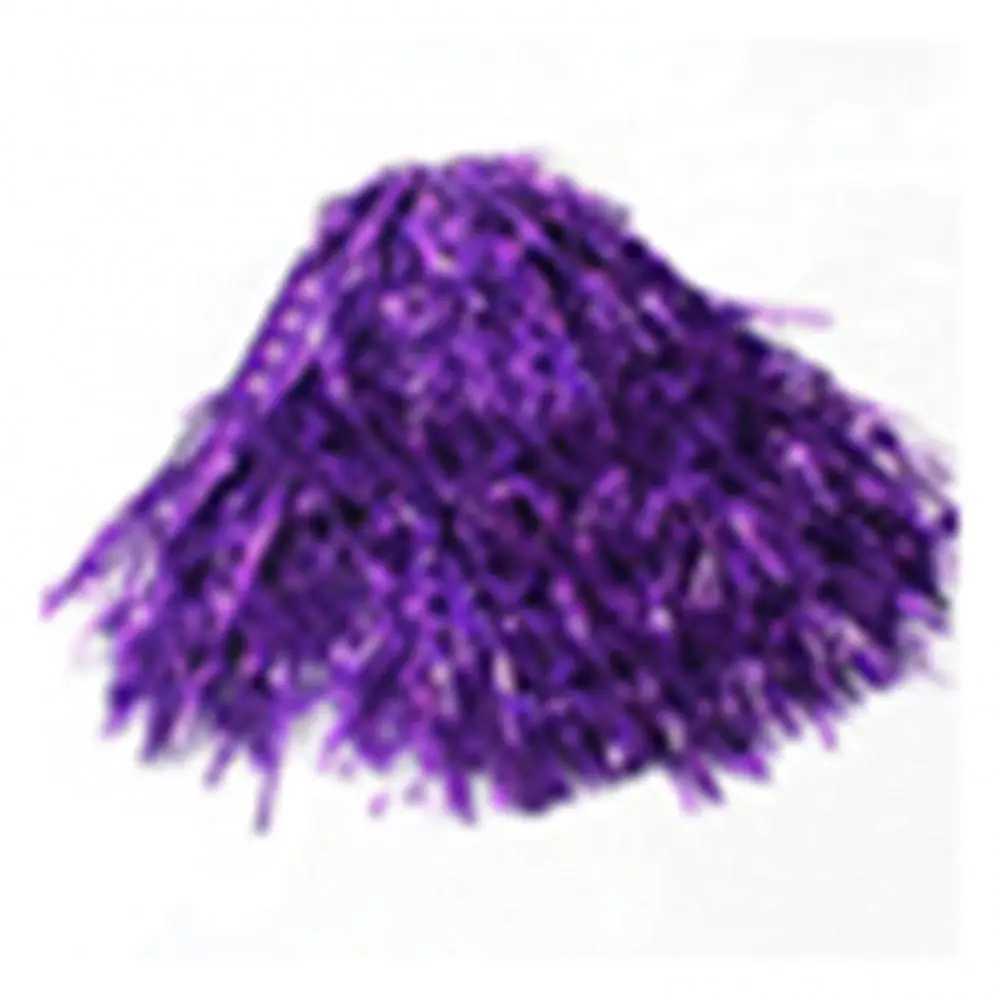 Pc Metallic Velvet Ball Cheerleader Cheer Cheerleading Dance Party Team Match Sports Pom Poms PropW250121