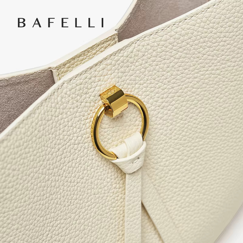 BAFELLI 2024 BRAND NEW Women's BAG LEATHER SANDLE MESSAGE HANDBAG SHOULDER RETRO STYLE FASHION CROSSBODY VINTAGE