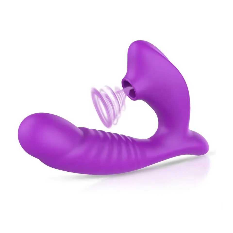 Vagina Sucking Vibrator 10 Speed Vibrating Oral Sex Suction Clitoris Stimulation Female Masturbation Erotic Sex Toys For Adult W250117