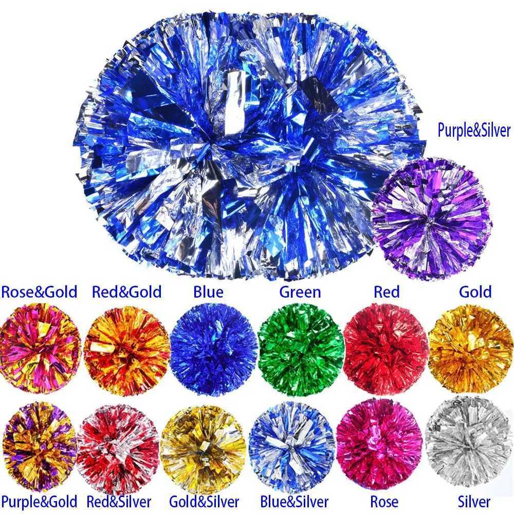 Ring Style Competition Flower Fancy Cheerleading Cheering Ball Club Sport Supplies Cheerleader Pom Poms Dance Party DecoratorW250121