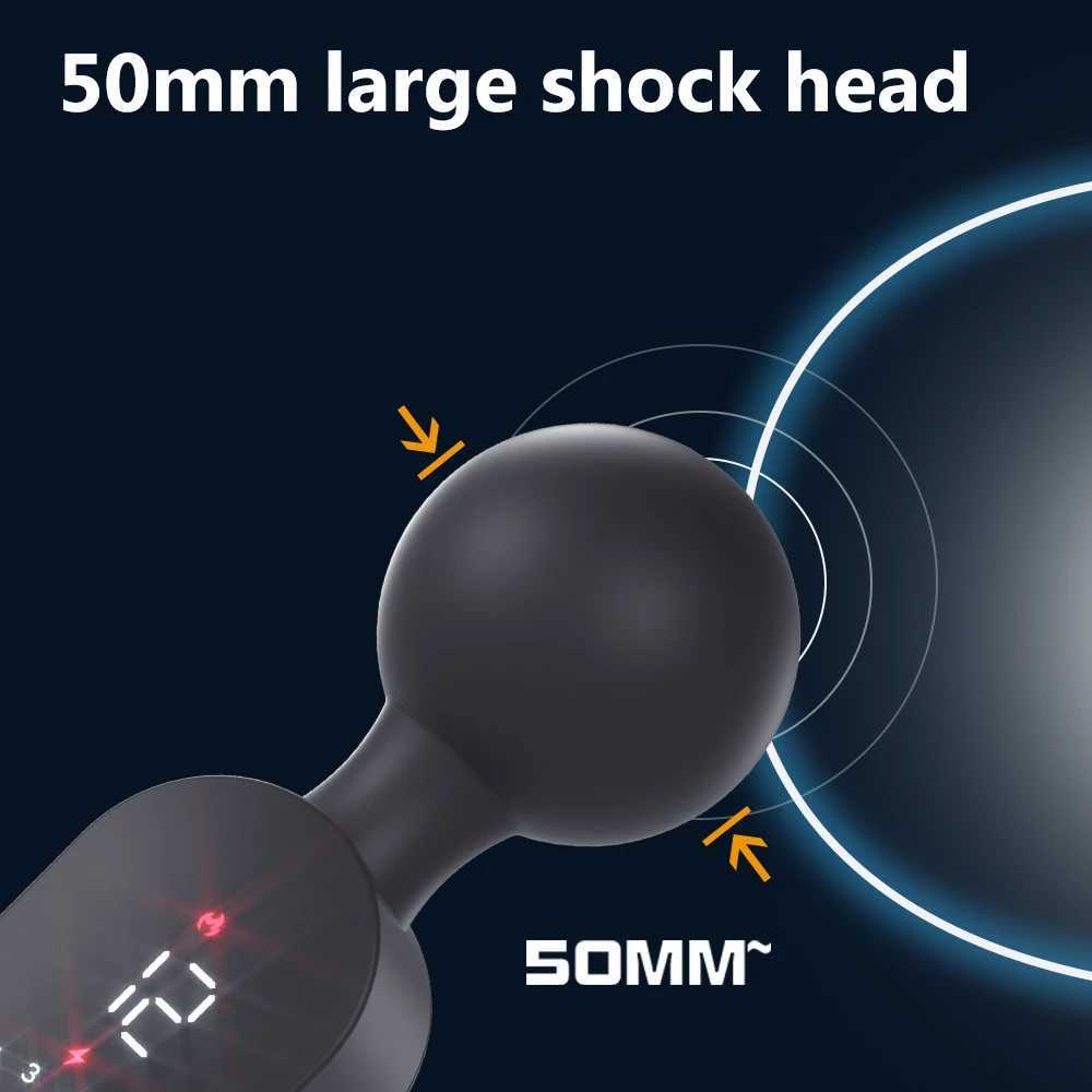 Magic Wand Vibrator for Women Clitoris Stimulator Heating Powerful Female Massager Digital Display USB Charging Sex Toy W250117