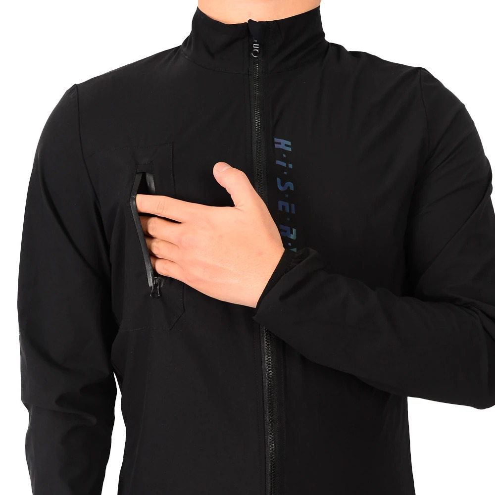 HISERWA Mens Cycling Jacket Waterproof Bicycle Long Sleeve Windbreaks High Quality MTB Road Raincoat Bike Cycle 250122